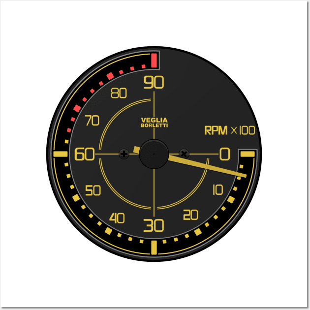 Integrale tachometer Wall Art by icemanmsc